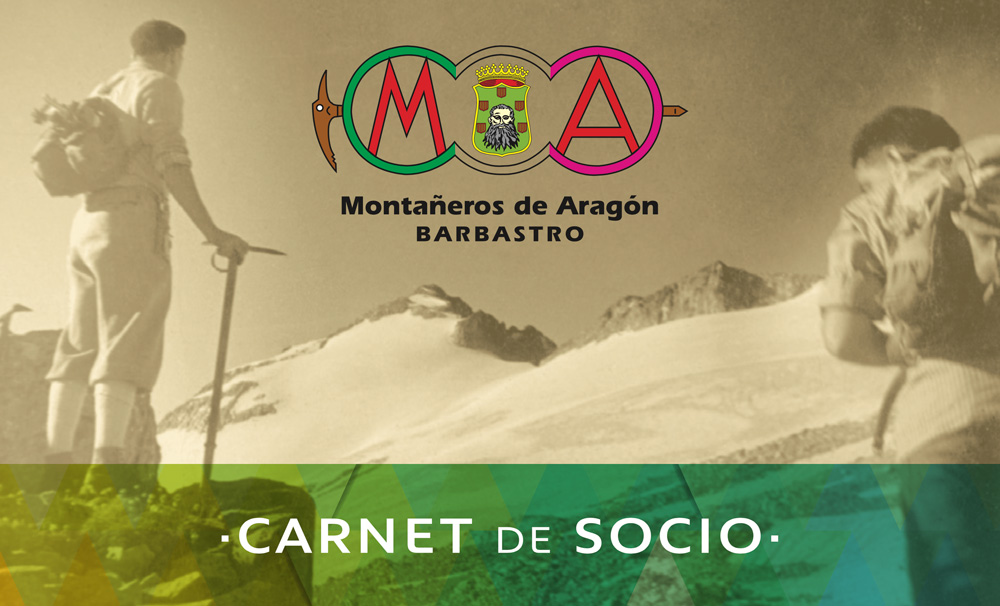 carnet-socio-club-montaneros-barbastro-aragon